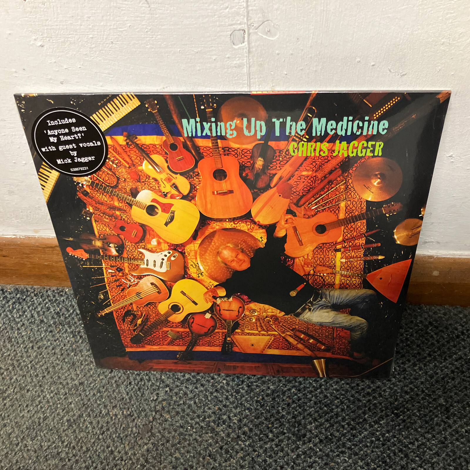Chris Jagger 'MIXING UP THE MEDICINE' Vinyl LP New/Sealed - Feat Mick Jagger