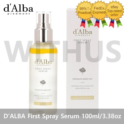 D ALBA White Truffle First Spray Serum 100ml/3.38 fl.oz hydrates & radiant skin