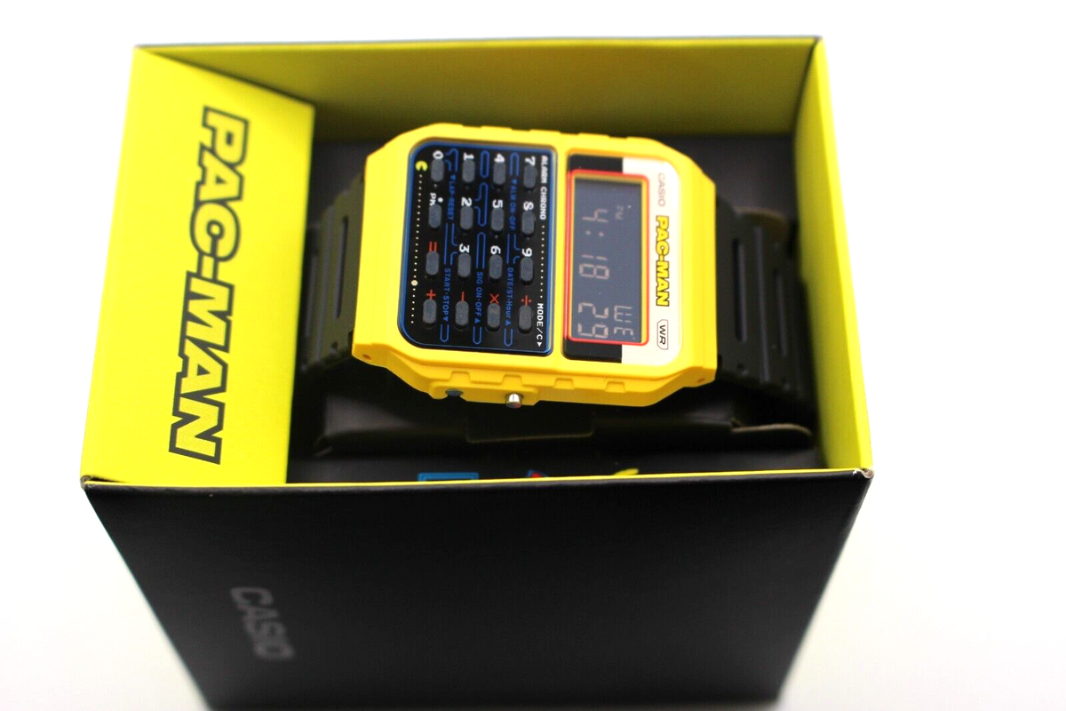 CASIO Classic CA-53WPC-1BJR PAC-MAN Collaboration Limited Watch