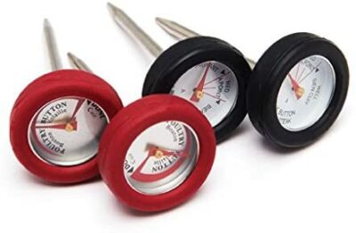 Broil King Mini Thermometer with Silicone Bezel 