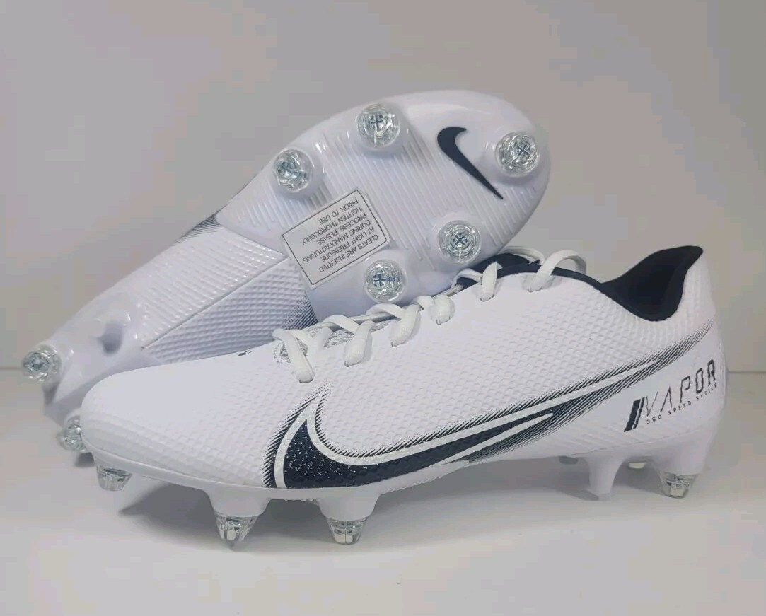 Nike Mens Sizes Wide Vapor Edge 360 Speed Football Cleats White DO1145-100 Nike Vapor Edge Speed 360 D WIDE  main image 2