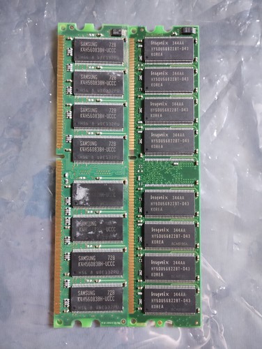 2 x 512MB DDR 3200 memory tested working Suitable for vintage Mac or PC - Picture 2 of 2