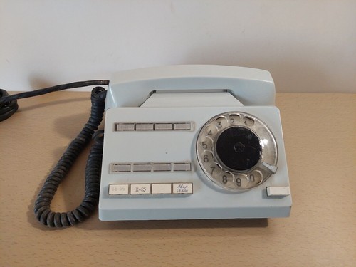 Fdit Téléphone rotatif rétro Téléphone Vintage Royal Antique Téléphone