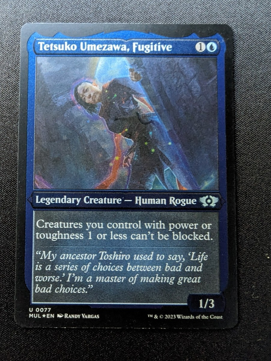 TETSUKO UMEZAWA, FUGITIVE FOIL #77 MTG Multiverse Legends MOTM | eBay
