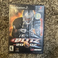 NFL Blitz 2002 - Sony PlayStation 2 - PS2 - CIB - TESTED - Complete