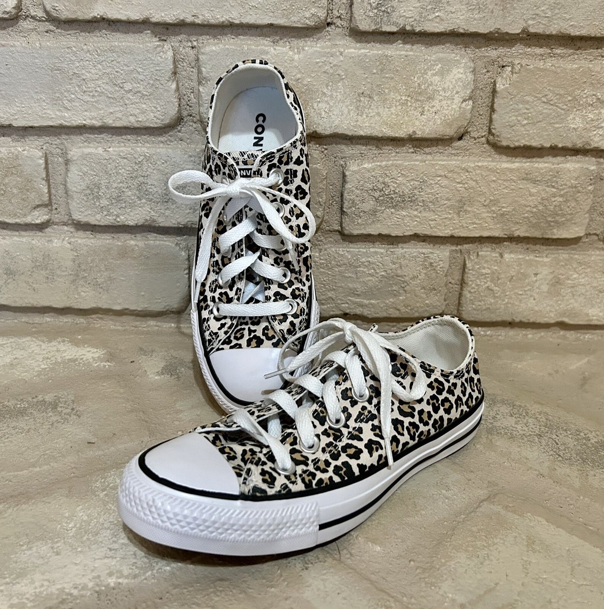 Converse All Star Multicolor Textile Leopard Print Unisex US