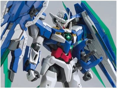 Bandai MG 00 QAN(T) Full Saber Suit 1:100 Model Kit - BAN2428532