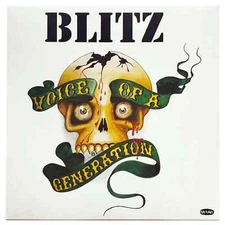 Blitz Voice of a Generation LP PNV Pressing