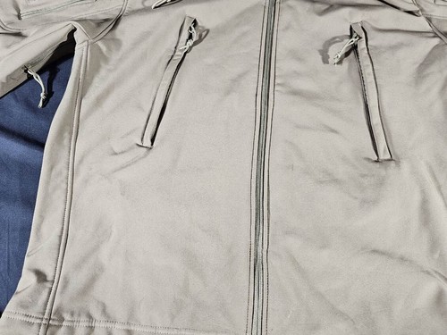 Rothco Tactical Soft Shell Waterproof Hooded Jacket Fleece Lined Coat XLarge - Picture 4 of 8