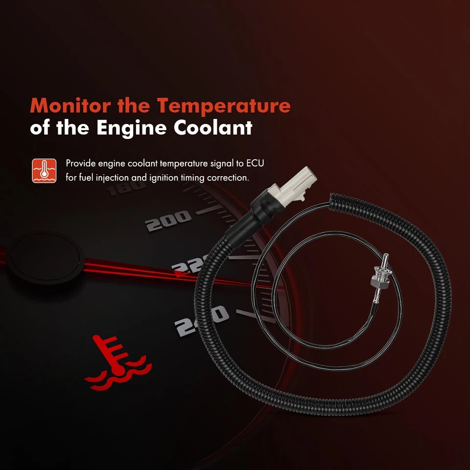 Sensor de temperatura para camioneta Ford Freightliner International Kenworth Sterling Foto 3 de 4