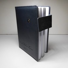 2019 Yacht Club Monaco Vintage Blue Leather Paper Planner Monte Carlo N6991
