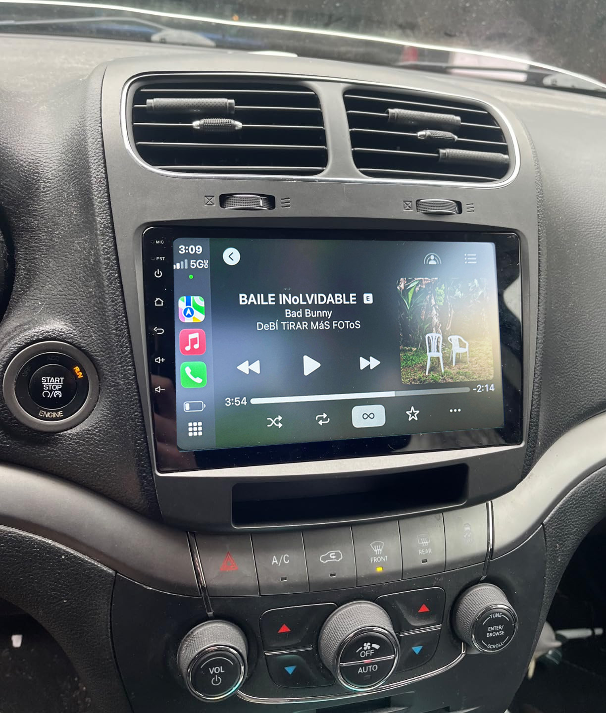 Apple CarPlay Android For Dodge Journey 2011-2019 Car Stereo Radio WIFI GPS 64G