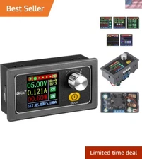 Compact 5A DC Converter with Digital Display - 6.0V-36V Adjustable Power Supply