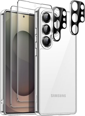 Samsung Galaxy S25 Ultra FE Plus 2x Schutzglas + 2x Kameraschutz 9H Panzerfolie