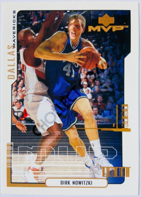 Dirk Nowitzki - Dallas Mavericks 2000 Upper Deck MVP #34
