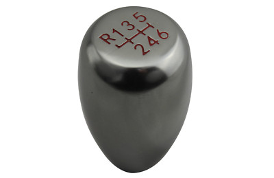 SILBER T1 ROT 6 GANG SCHALTKNAUF für MAZDA 3 6 MX5 RX8 MIATA