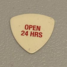 Buddy Guy Signature Guitar Pick 2007 Concert Tour Open 24 Hours Stage Plectrum