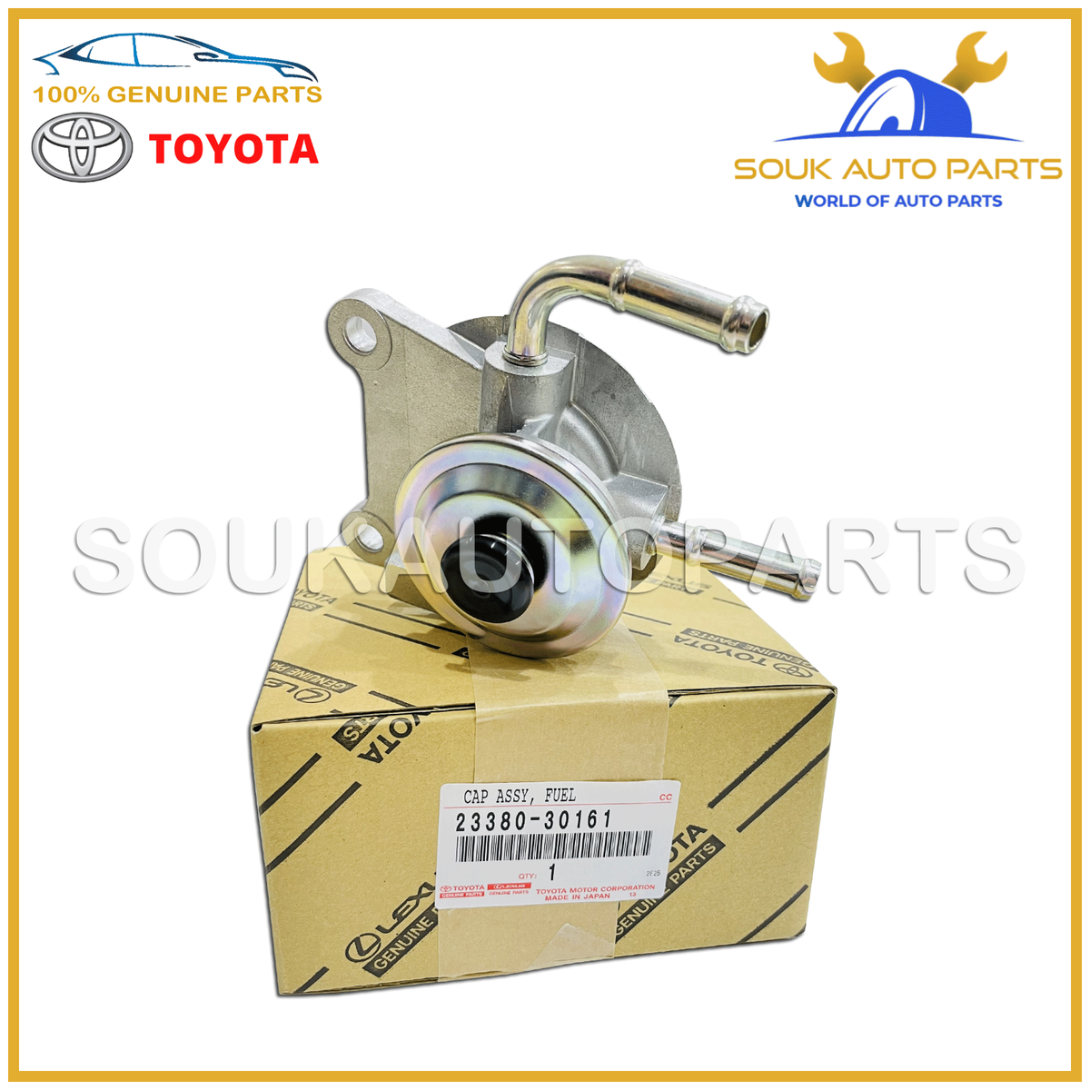 23380-30161 Genuine Toyota CAP ASSY, FUEL FILTER 2338030161 OEM | eBay