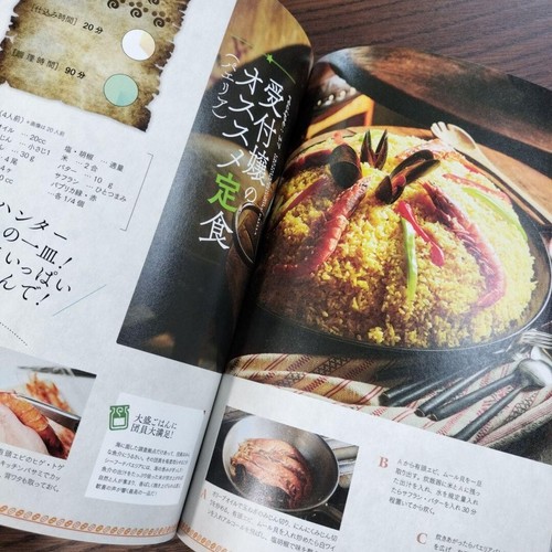 MONSTER HUNTER COOKBOOK FOOD RECIPE Book Japanese new - Picture 3 of 5