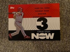 2007 Topps Generation Now Insert #GN53 Phillies Chase Utley Baseball Card
