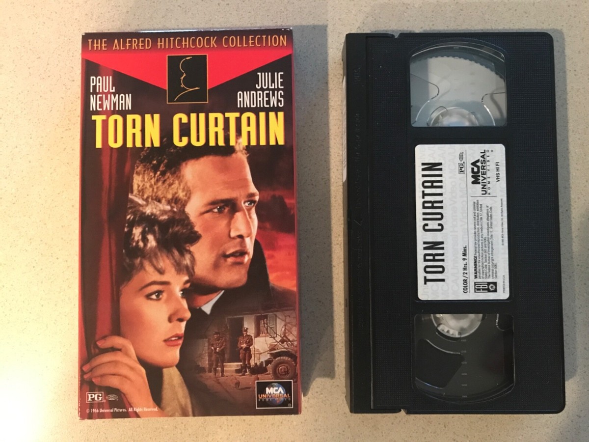 Alfred Hitchcock's Torn Curtain (VHS, 1995) Paul Newman, Julie