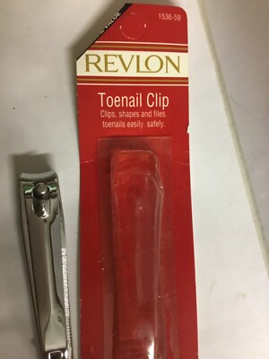 NEW WITHOUT PACKAGE Revlon Toenail Clip ORIGINAL OLD PACKAGE SUPERIOR QUALITY