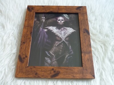 10x8 gerahmter Originaldruck Nerd Block Court of the Dead Horror Sammlung #27