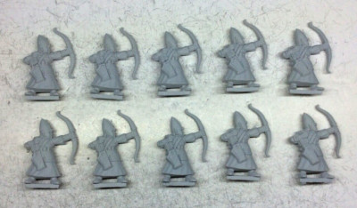 Games Workshop - WHFB Vintage High Elf Archers x10 - Citadel Plastic OOP