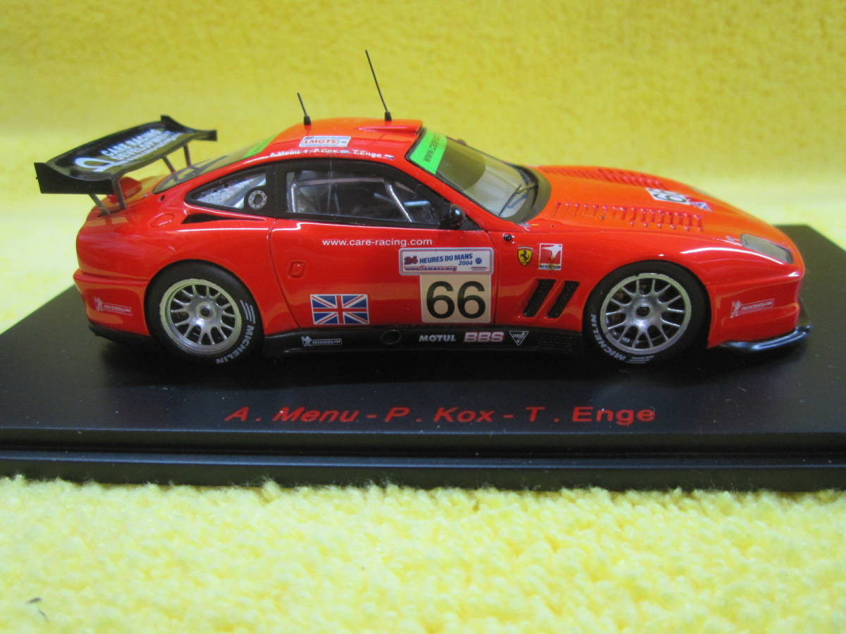 Red Line Rl027 1/43 Ferrari F550 Maranello 66 Lm 2004 A.Menu Red Line Rl027 1/43 Ferrari F550 Maranello 66 Lm 2004 A.Menu