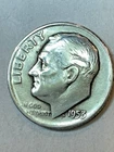 1953 S Roosevelt Dime Fine Condition