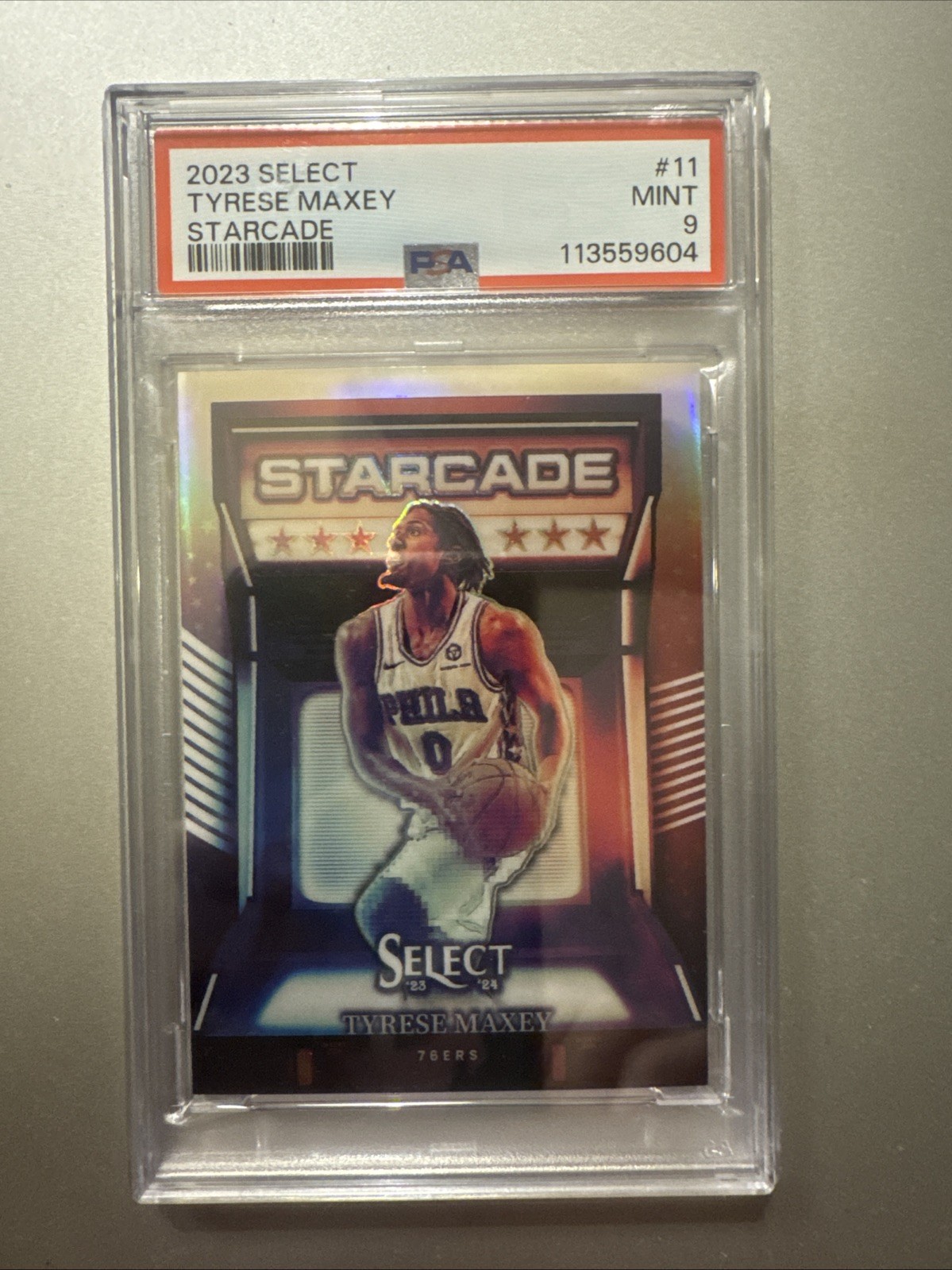 2023-24 Select Tyrese Maxey Starcade #11 76ers