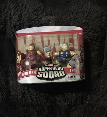 Hasbro Marvel Super Hero Squad Iron Man & Thor  Action Figures 2 Pack  2006