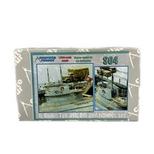 Accurate Armour U-Boote Typ-VIIc Set di alette e raccordi (S04) 1 35 plastica modello d