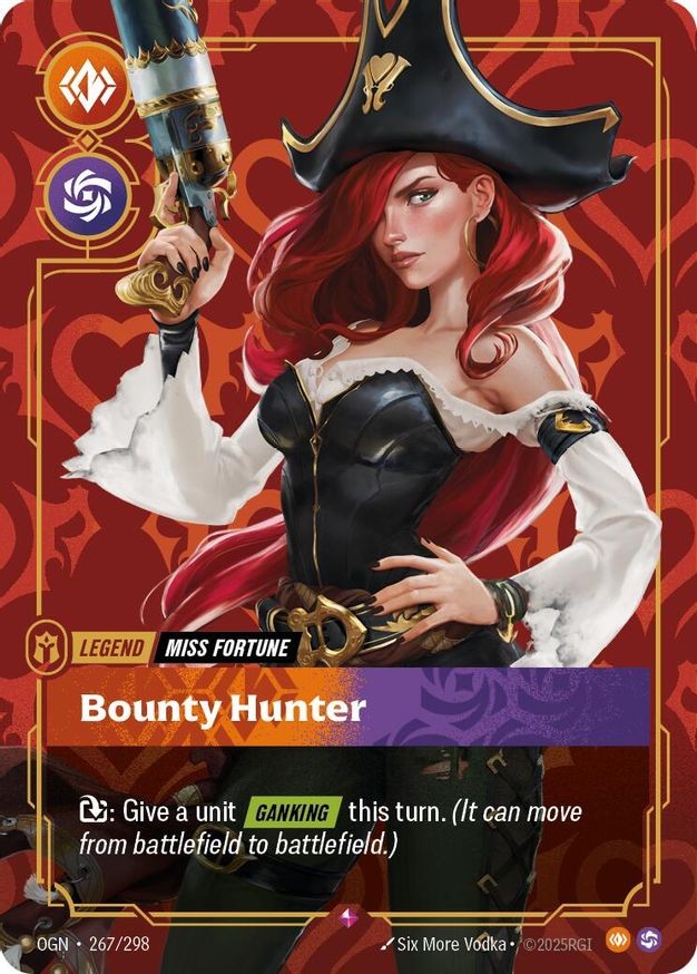Riftbound Miss Fortune (267/356) Origins LP FOIL