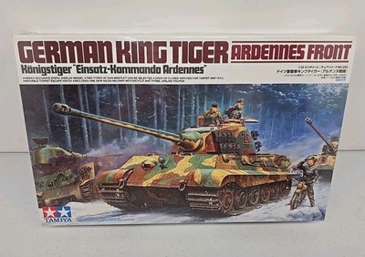 Tamiya 1/35 Scale German King Tiger, Ardennes Front 35252 - Factory Sealed
