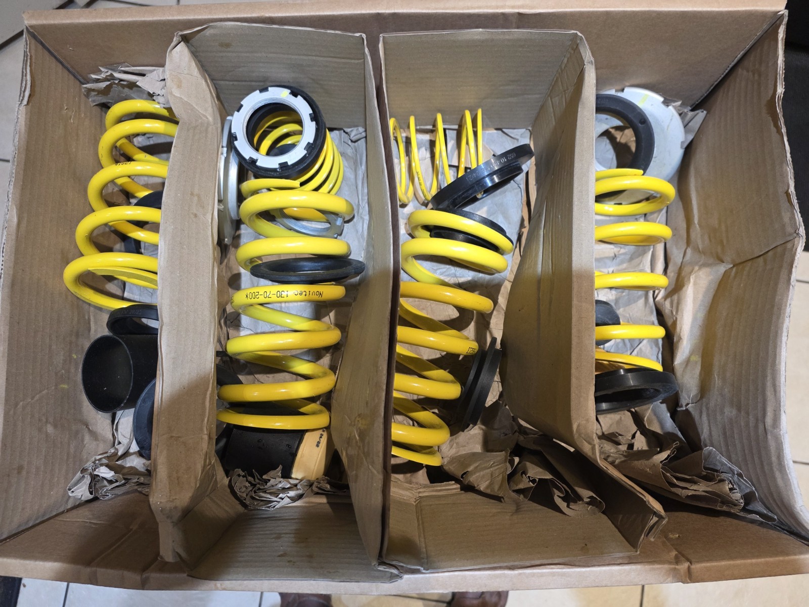 NOVITEC SPORT SUSPENSION SET FOR FERRARI SF 90 XX SPIDER & XX STRADALE SPRINGS