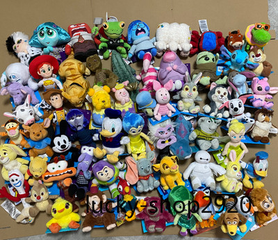 80 Styles Disneyland Characters Shoulder Pal Plush Magnet Doll s Authentic