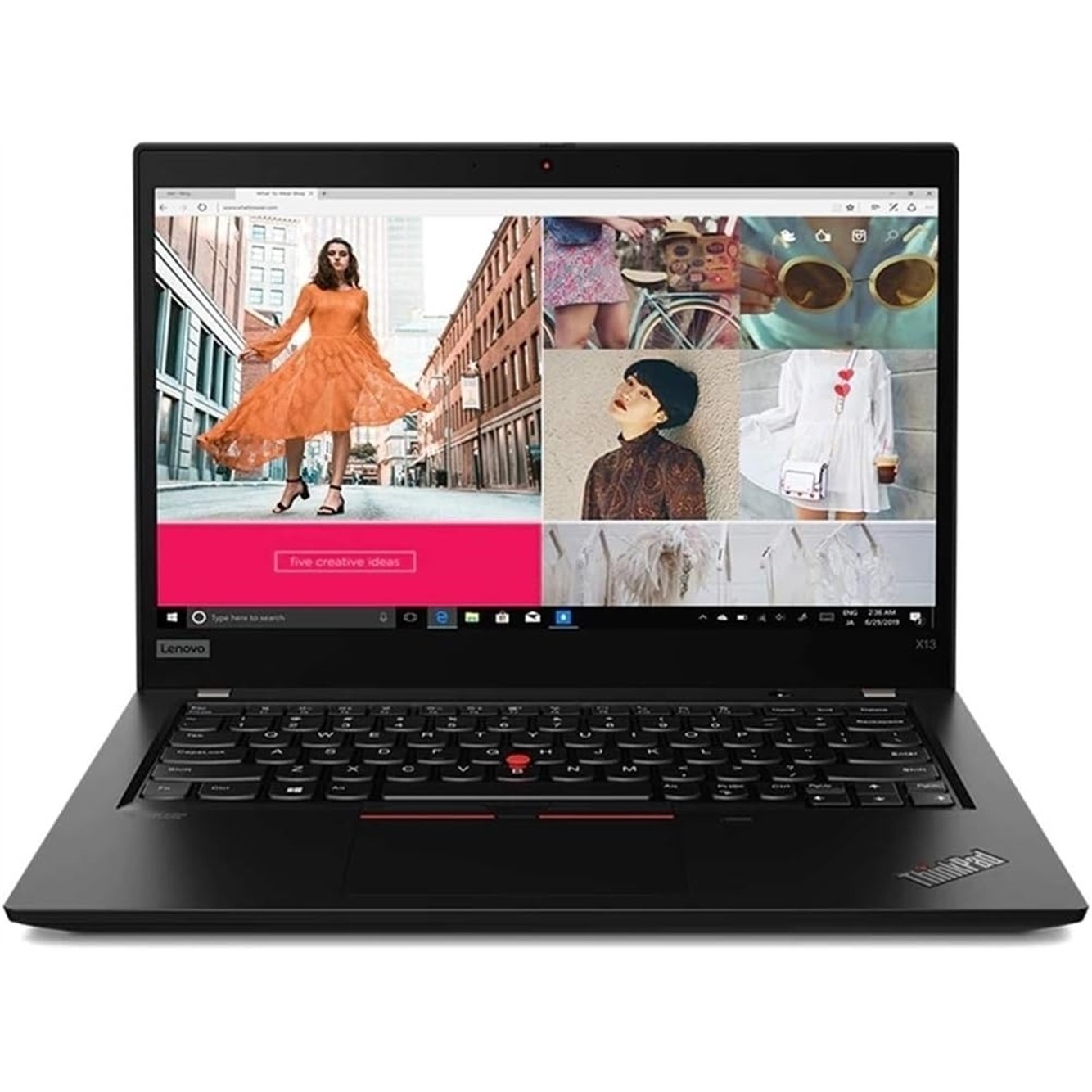 Lenovo ThinkPad X13, 13.3-Inch Laptop, with Intel Core i5 10th Gen, 512GB Solid State Drive (SSD), Windows 11 Pro
