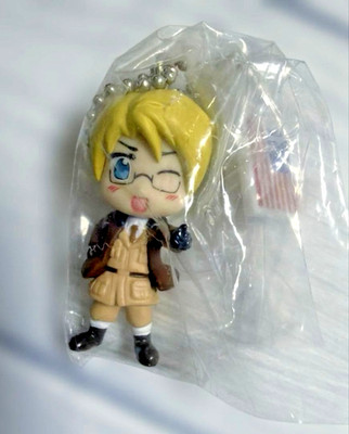 Hetalia Axis power America mascot key chain figure  about 4cm mini 2008s