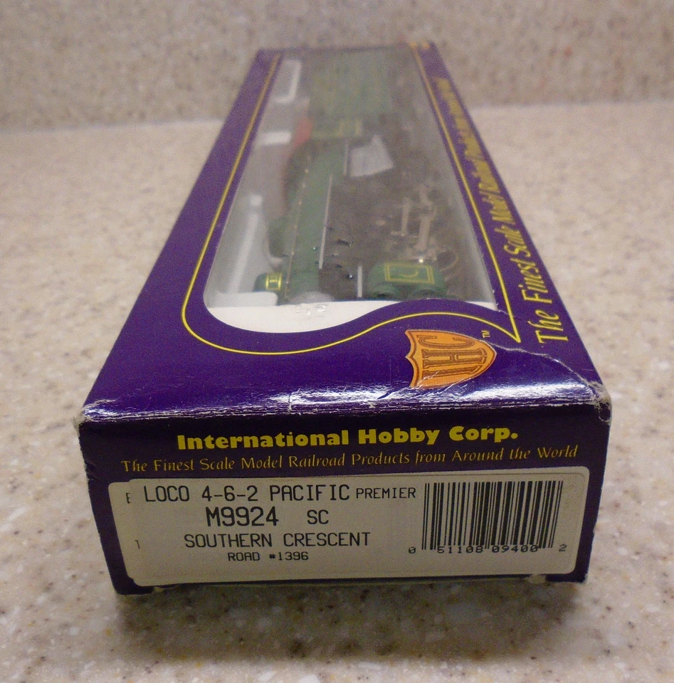Juego de tren IHC Southern Crescent HO con locomotora M9924 y 8 vagones #49630 - #49637 Foto 4 de 4