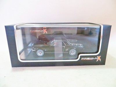 PREMIUMX PR0466R 'FORD MUSTANG MUSTERO 1966, BLACK' 1:43 MIB. IXO. RARE