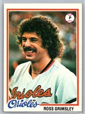 1978 Topps - Ross Grimsley #691 - Low Grade