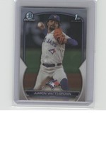 2023 Bowman Draft #BDC-113 Juaron Watts-Brown Chrome Refractor B27R4C3