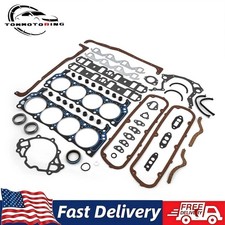 Full Gasket Set Fit Ford 351w Windsor 1969-74 Sbf
