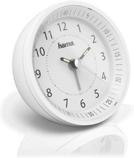 DCF-Funkwecker 186413 HAMA Schlummer-Funktion analog Roundly batteriebetrieben