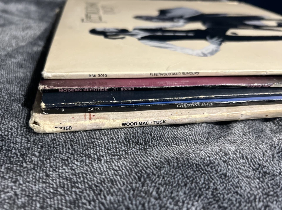 FLEETWOOD MAC VINYL RECORD LOT OF 5 + With Stevie Nik’s And Christine McVie Solo - Image 2 of 4