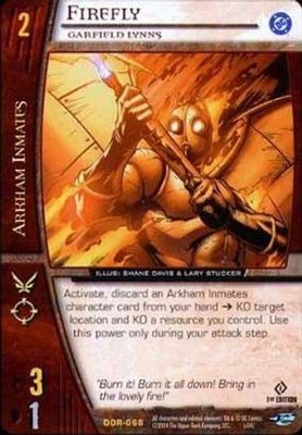 Firefly, Garfield Lynns - FOIL - DC Origins - FOIL - Vs System