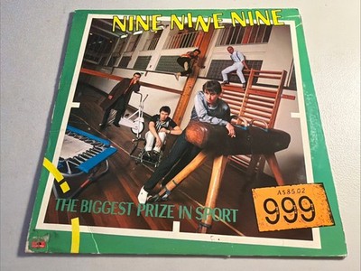 Nine Nine Nine 999 The Biggest Prize In Sport - 12  Vinyl LP 1980