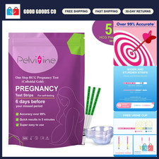 Bulk Pregnancy Test Strips - 50 Count, Over 99 Accuracy, Home Detection, Indivi