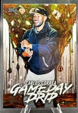 2026 Topps Series 1 Baseball Celebration Gameday Drip #GD-20 Carlos Correa Astro